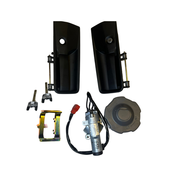 CONJUNTO APERTURA PUERTAS, CHAPA CONTACTO Y TAPA ESTANQUE PARA A7 Y T7H TRACTO